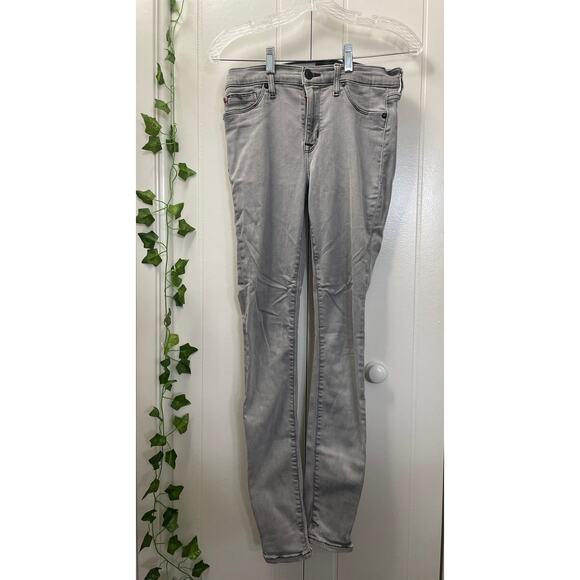 Hudson Natalie Light Grey Womans Skinny Jeans size 28 - Picture 1 of 7
